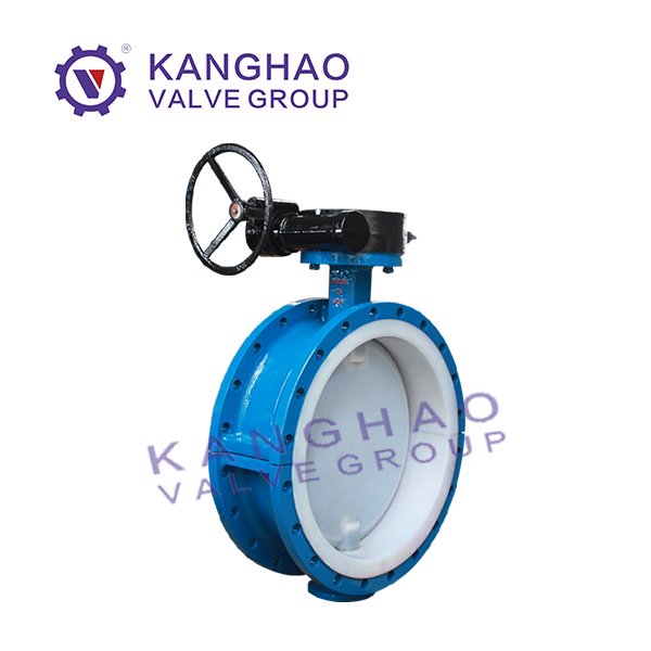 Fluorine lined Butterfly valve