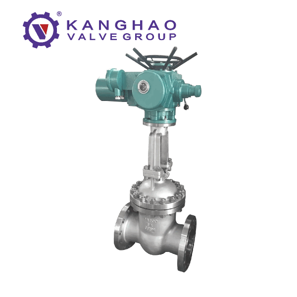 Electric flange gate valve