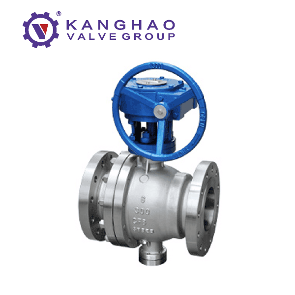 Electric flange ball valve